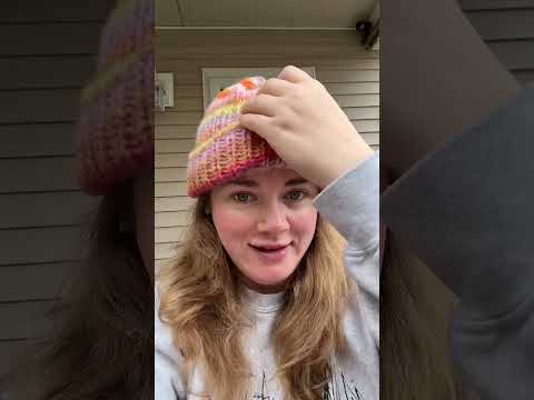 To make a new hat or make mittens next?! #knitting #diyhat #knittingaddict