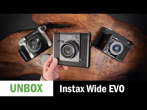 Instax Wide EVO: The Smallest Instax Wide Camera Ever!!