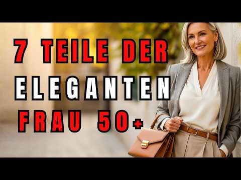 Die 7 Kleidungsstücke, die jede elegante Frau über 50 im Kleiderschrank hat