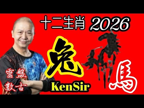 🐰兔㊙️🦄💖【馬年十二生肖】｜2026年｜生肖兔｜運程｜#乙卯 #丁卯 #己卯 #辛卯 #癸卯 #KenSir  #教你睇八字 #astrology 