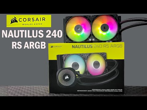 How To install Corsair NAUTILUS 240 RS ARGB Liquid CPU Cooler