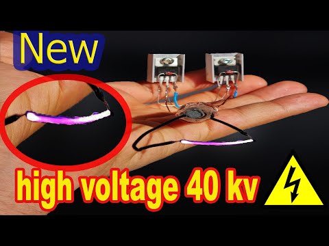high voltage generator  40 KV - high voltage generator stun gun-make taser