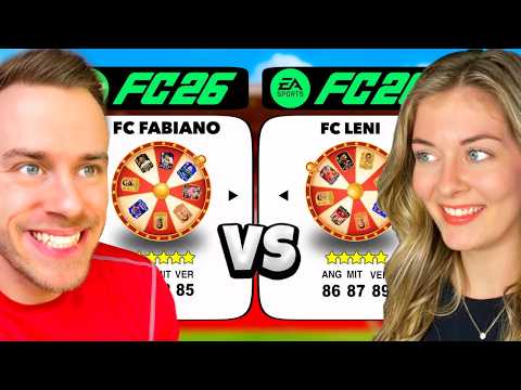 FC Fabiano vs FC Leni - aber FUSSBALL ROULETTE bestimmt unsere Teams! 😂⚽️