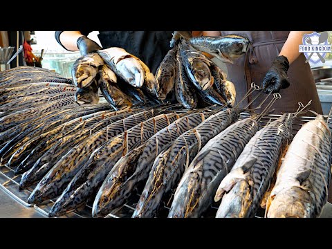 정갈한 한끼! 하루평균 300마리 팔린다는 건강한 생선구이 한상차림 / overwhelming! Fresh and tasty grilled fish