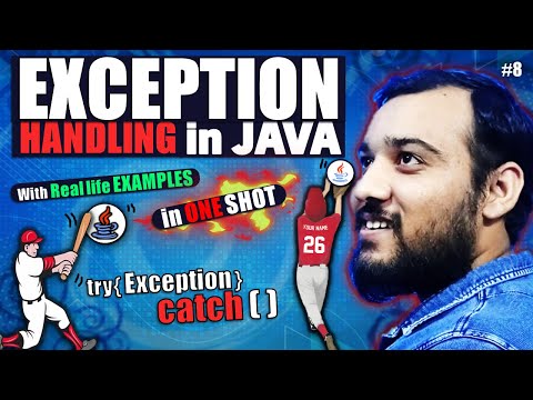 Java Exception Handling in ONE SHOT | Java Developer Series with Real Life Examples🔥