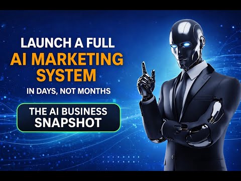 The AI Business Snapshot: Launch a Full AI Marketing System in Days (Not Months) | Devil Dog Digital