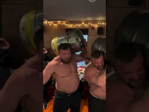 Stoltman Brothers Bar Takeover #strongman #shorts