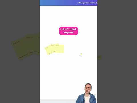 Text resizes with your sticky now?!
