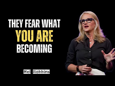 “You’re Not Changing… You’re Evolving — And It Scares Them” MEL ROBBINS INSPIRATION