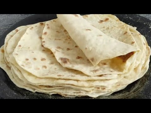TORTILJE - ZA 10 MINUTA! Samo ključalom vodom zamijesiti tijesto! #4k