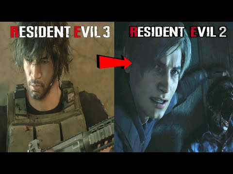 Timeline Connections and reference between Resident Evil 2 & 3 Remakes