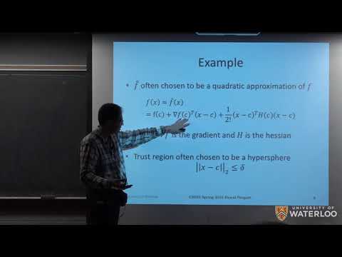 CS885 Lecture 14c: Trust Region Methods