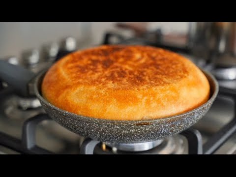 BREAD in a frying pan - I haven't bought store-bought bread for 10 years!