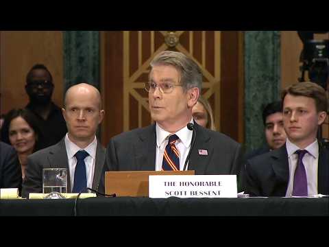 Scott Bessent Comes Clean, Admits Taxpayers Will For Trump's IRS Lawsuit During Senate Hearing