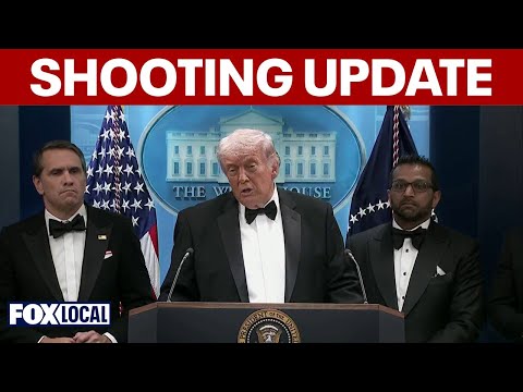 Trump gives update on White House correspondents' dinner shooting