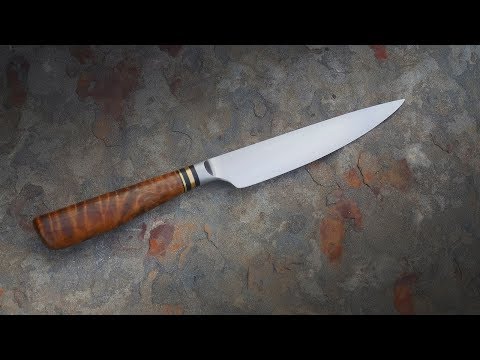 Forging A Knife From A Coil Spring