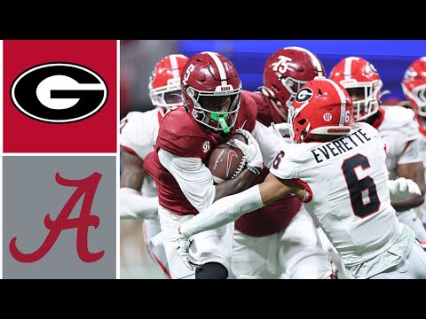#3 Georgia vs #9 Alabama Full Game Highlights | 2025 SEC College Football Championship