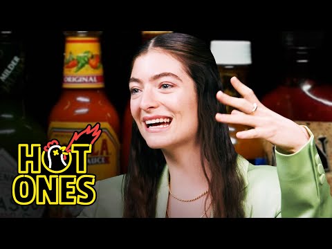 Lorde Drops the Mic While Eating Spicy Wings | Hot Ones