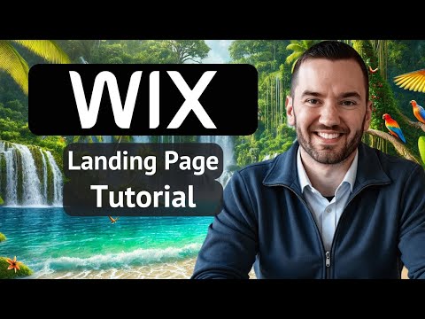 Wix Landing Page Tutorial 2025 (How To Create A Landing Page With Wix)