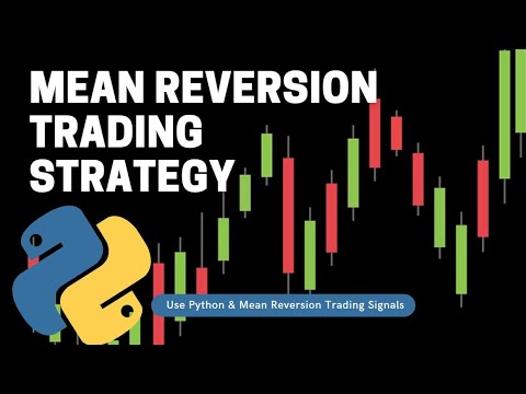 Mean Reversion Trading Strategy Using Python