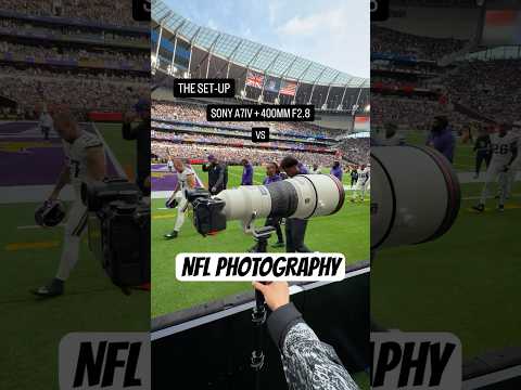 NFL Photography on the Sony 400mm f2.8 ✌🏼🏈