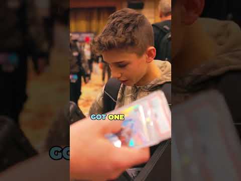 HE PULLED A DWAYNE JOHNSON CARD FOR FREE - WHAT'S IN THE CASE