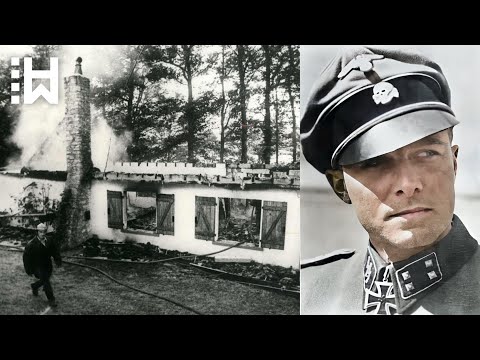 Sadystyczny nazistowski oficer SS spalony żywcem za swoje zbrodnie podczas II WŚ - Joachim Peiper