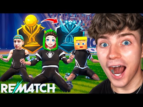 ERREICHE ICH PLATIN?! ⚽ | REMATCH mit Cast & Hugo