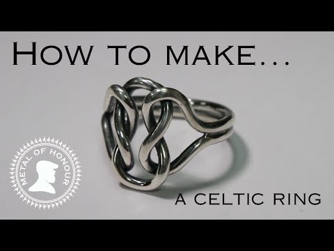 How to make this celtic ring.