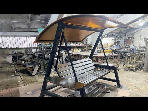 DIY Loft-Style Garden Swing