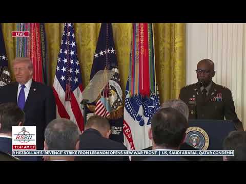 FULL EVENT: President Trump Hosts a Medal of Honor Ceremony - 03/02/26