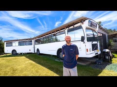 They Built a STUNNING Home in a Bendy-Bus
