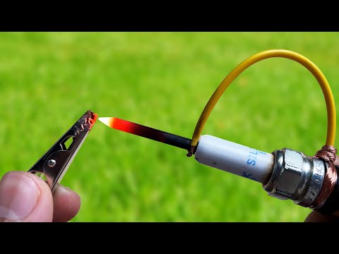 Genius Idea! How to Make a Simple Welding Machine from Spark Plugs at Home