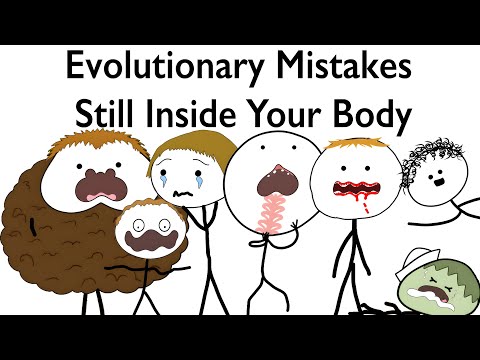 Evolutionary Mistakes Still Inside Your Body