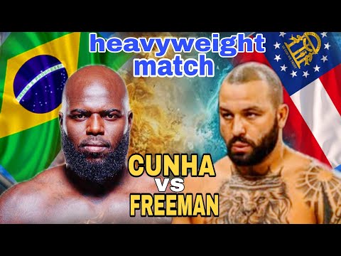 HUGO CUNHA VS DENZEL FREEMAN FULL FIGHT KNOCKOUTS #ufcgalaxy2.0