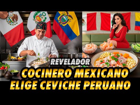 FAMOSO MEXICANO elige el CEVICHE PERUANO por encima que el de su país