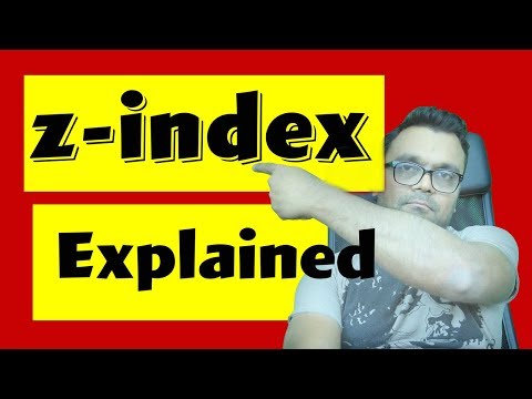 Z-index CSS Tutorial ( Position and Stacking Order )
