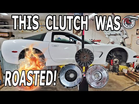 C5 Corvette Clutch Replacement (It was TOAST!)