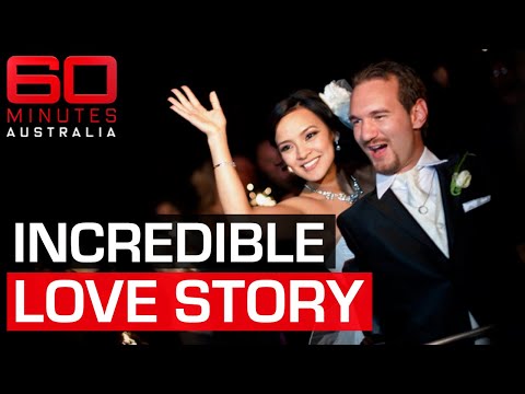 No Limbs, No Limits: Nick Vujicic's incredible love story | 60 Minutes Australia
