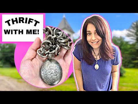 Thrift With Me! I Spent What On A 141 Year Old Locket?