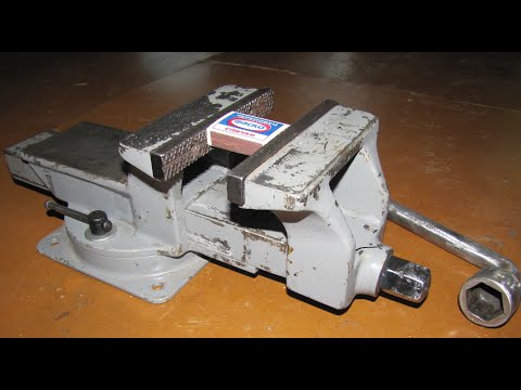Поворотные тиски своими руками ! Всё гениальное - просто ! Handmade vise Do-it-yourself rotary vise