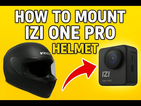 How to Mount IZI One Pro Camera on Helmet – Step by Step Guide