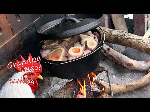 Kavourmas from Thrace. Corned Beef with Pork by Grandpa Tassos