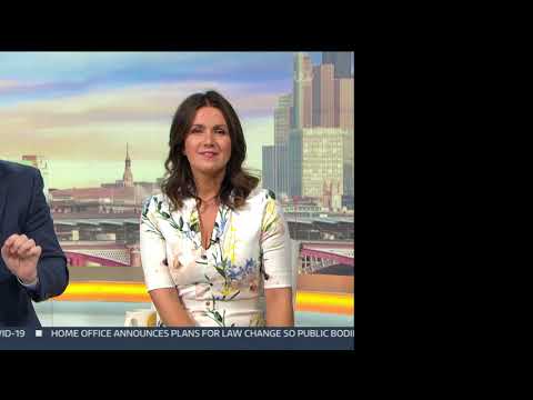 Susanna Reid - Low Cut Style Dress - 22nd Sept 2020