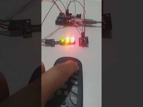 Arduino Control LEDs with IR Remote Control