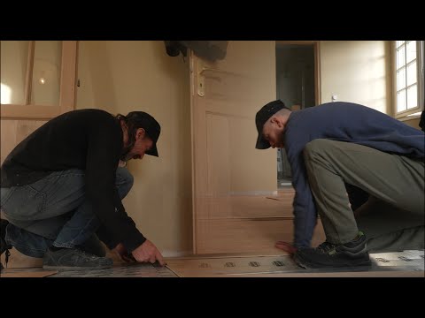 Laying The Bedroom Floor