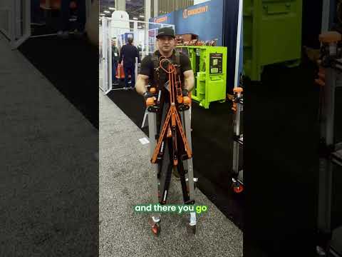 Crescent Site Runner: 300lb Capacity Mini Table That Folds Flat! #shorts