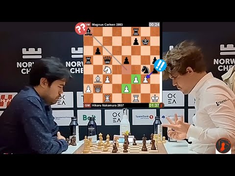 🎦 Hikaru Nakamura Destroys Magnus Carlsen in a Brutal Endgame!