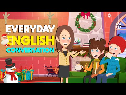 Real-life English Conversations for English Speaking Practice | Christmas | English Story (A1-A2)