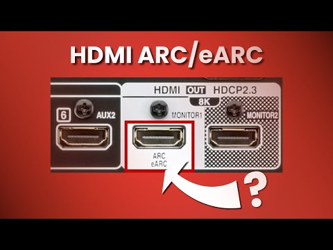 SIMPLIFY YOUR CONNECTIONS! | HDMI ARC/eARC Explained | eCoustically Speaking